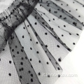 Applique Flocked Knit Seallem Seallem Ricamo Tessuto in pizzo in rete